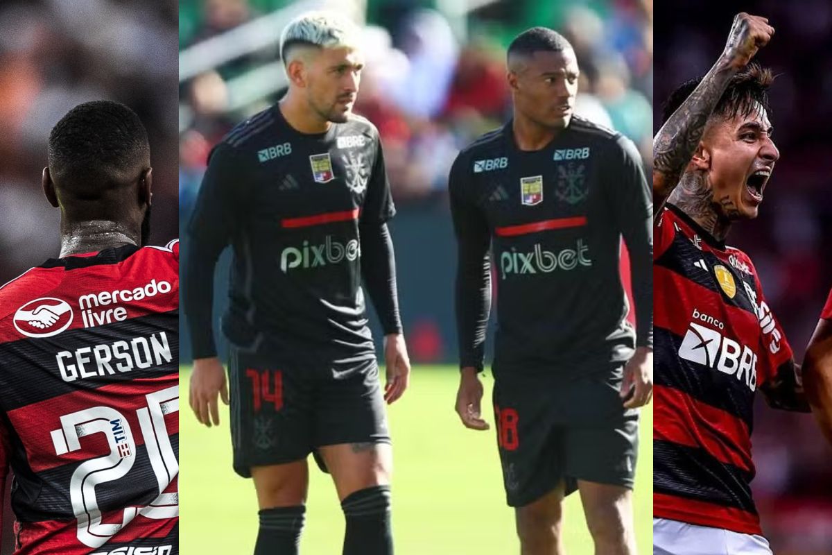 EXCLUSIVO: TITE TREINA FLAMENGO COM QUARTETO MÁGICO NO MEIO-CAMPO E VARIAÇÕES DE POSIÇÕES